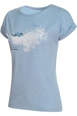 Marškinėliai moterims Mammut Mounaint, mėlyni kaina ir informacija | Marškinėliai moterims | pigu.lt