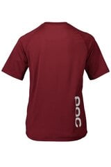 Dviratininkų marškinėliai Poc, raudoni kaina ir informacija | Dviratininkų apranga | pigu.lt
