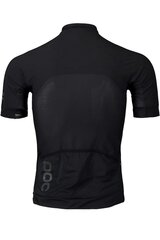 Dviračių marškinėliai Poc Aero Lite, juodi kaina ir informacija | Dviratininkų apranga | pigu.lt