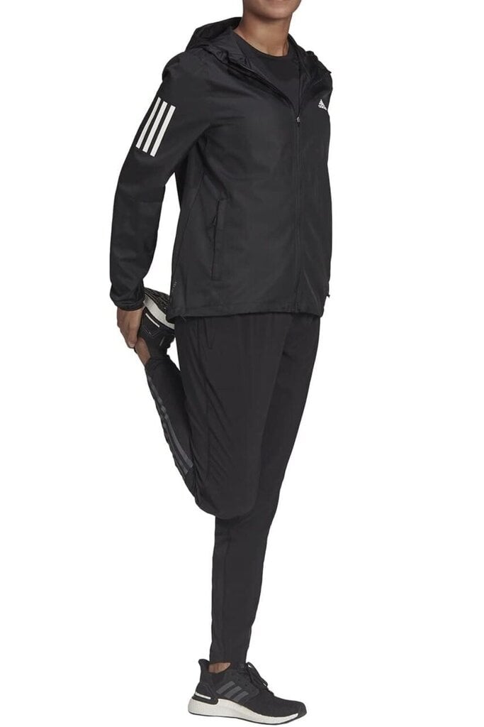Striukė moterims Adidas Windbreaker, juoda цена и информация | Sportinė apranga moterims | pigu.lt