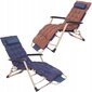 Lauko kėdė-gultas Fluxar home GL0032, mėlynas цена и информация | Lauko kėdės, foteliai, pufai | pigu.lt