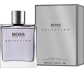 Prekė su pažeista pakuote.Tualetinis vanduo Hugo Boss Selection EDT vyrams 100 ml цена и информация | Духи и косметика с поврежденной упаковкой | pigu.lt