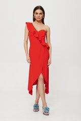 Suknelė moterims Makeover, raudona kaina ir informacija | Suknelės | pigu.lt