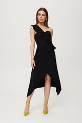 Suknelė moterims Makeover, juoda цена и информация | Платья | pigu.lt