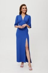 Suknelė moterims Makover, mėlyna цена и информация | Платья | pigu.lt