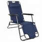Lauko kėdė-gultas Fluxar home GL0034, mėlynas kaina ir informacija | Lauko kėdės, foteliai, pufai | pigu.lt