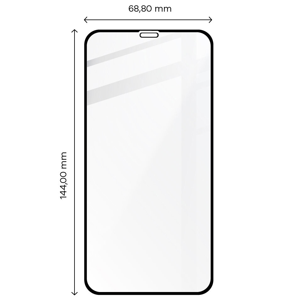 Bizon Glass Edge kaina ir informacija | Apsauginės plėvelės telefonams | pigu.lt