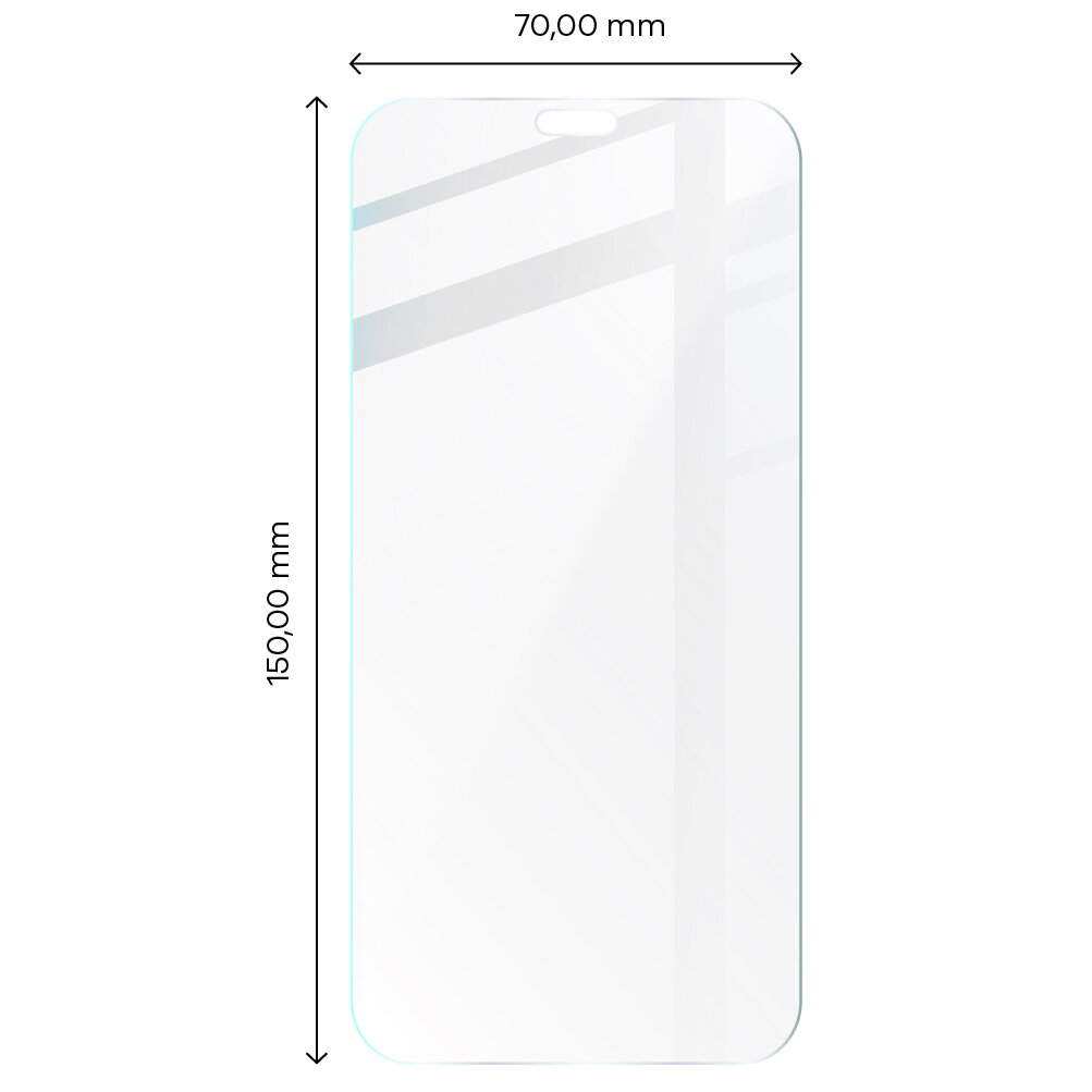 Bizon Glass Clear kaina ir informacija | Apsauginės plėvelės telefonams | pigu.lt