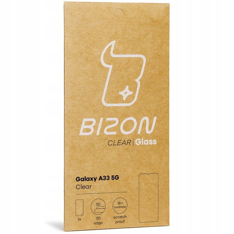 Bizon Glass Clear kaina ir informacija | Apsauginės plėvelės telefonams | pigu.lt