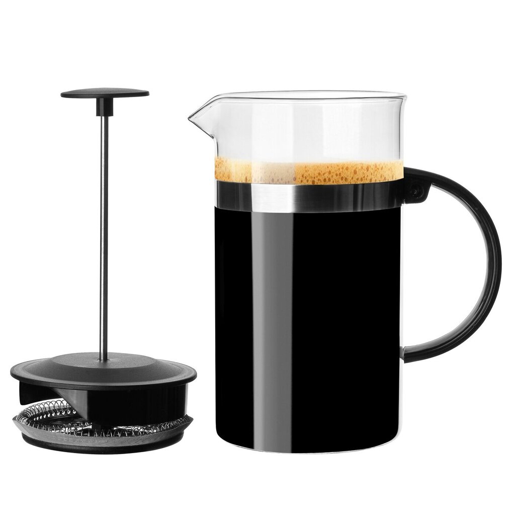 Prancūziškas kavos ir arbatos puodelis su stūmokliu, 1 L kaina ir informacija | Kavinukai, virduliai | pigu.lt