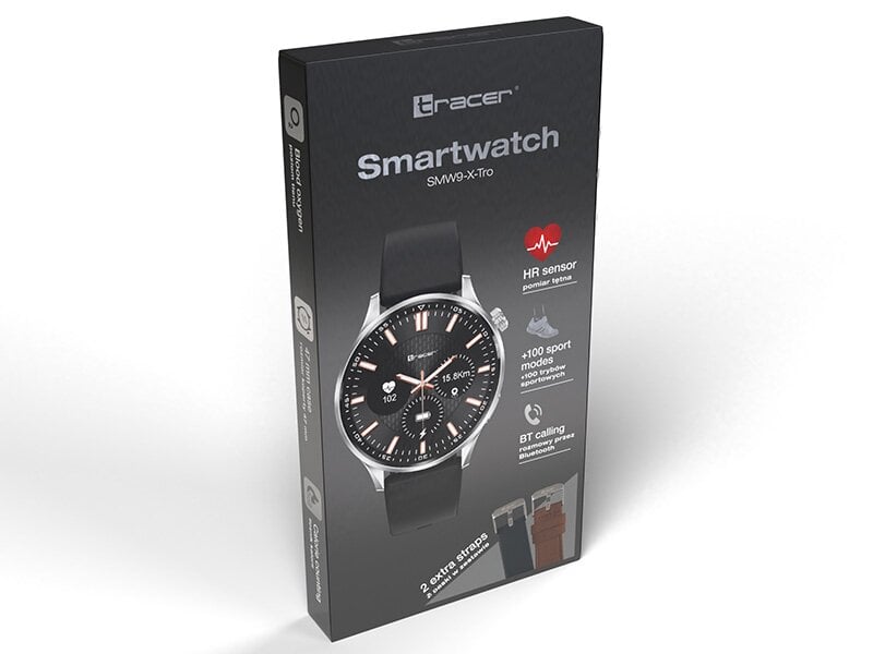 Tracer 47366 Smartwatch SMW9 X-TRO 1.52 kaina ir informacija | Išmanieji laikrodžiai (smartwatch) | pigu.lt