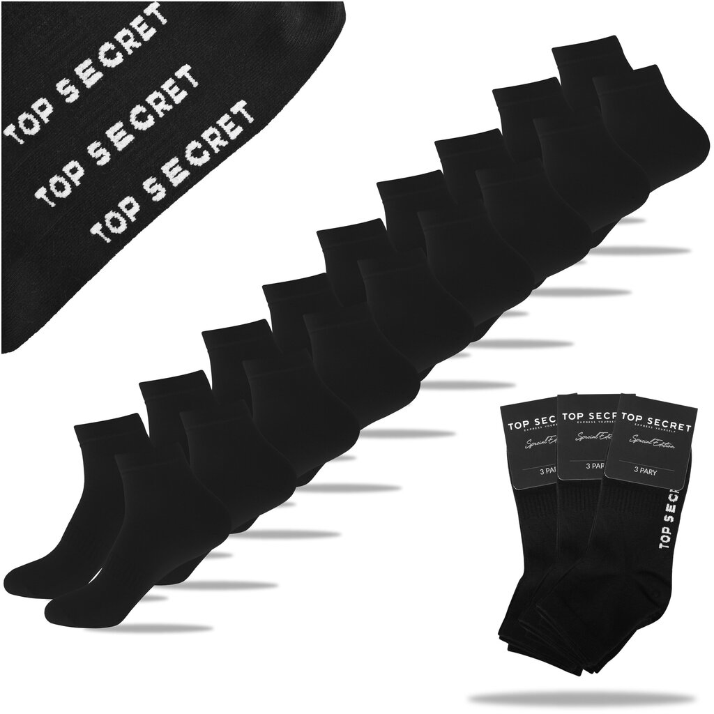 Kojinės vyrams Top Secret SK905, įvairių spalvų, 9 poros цена и информация | Vyriškos kojinės | pigu.lt