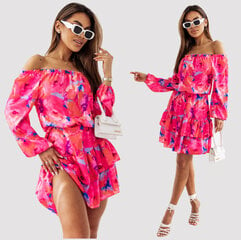 Платье для женщин Eleina, розовое цена и информация | Платья | pigu.lt