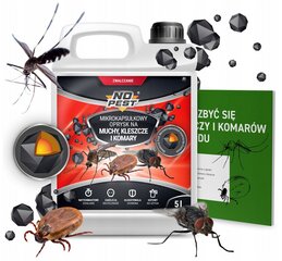 Purškiklis nuo erkių, uodų ir musių No-Pest, 5000 ml kaina ir informacija | Priemonės nuo uodų ir erkių | pigu.lt