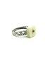 Sidabrinis žiedas su baltu gintaru, Amber Storm kaina ir informacija | Žiedai | pigu.lt