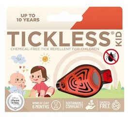 Ultragarsinė apsauga nuo erkių Tickless Kid, 1 vnt. kaina ir informacija | Priemonės nuo uodų ir erkių | pigu.lt