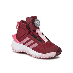 Sportiniai batai mergaitėms Adidas IG7261, raudoni цена и информация | Детская спортивная обувь | pigu.lt