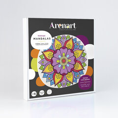 Rinkinys smėlio tapybai Arenart, Mandala 13 SP-345, 30x30cm цена и информация | Принадлежности для рисования, лепки | pigu.lt