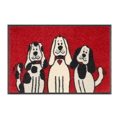 Kleen-Tex durų kilimėlis Three Dogs 50x75 cm kaina ir informacija | Durų kilimėliai | pigu.lt