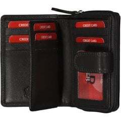 Кожаный кошелек OLD RIVER с клапаном цена и информация | Женские кошельки, держатели для карточек | pigu.lt