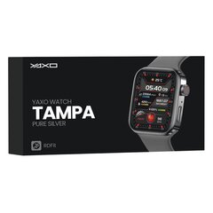 Yaxo Tampa Pure Silver цена и информация | Смарт-часы (smartwatch) | pigu.lt