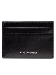 Кошелёк для кредитных карт Karl Lagerfeld Black цена и информация | Женские кошельки, держатели для карточек | pigu.lt