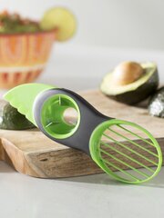 Нoж OXO 3-In-1 Avocado Slicer Green  цена и информация | Ножи и аксессуары для них | pigu.lt