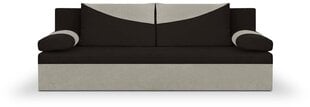Товар с повреждением. Трехместный диван Bellezza Polo, коричневый/бежевый цена и информация | Товары с повреждениями | pigu.lt