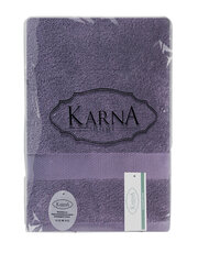 Полотенце Karna Arel 100X150 Caphucino 3569, коричневый цена и информация | Полотенца | pigu.lt
