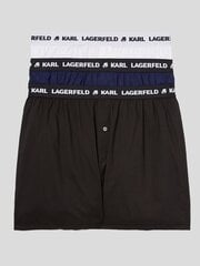 Боксеры Karl Lagerfeld Woven Boxer, 3 шт цена и информация | Мужские трусы | pigu.lt