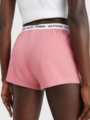 Шорты Tommy Hilfiger Logo Waistband Relaxed Fit English Pink цена и информация | Женские шорты | pigu.lt