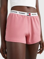 Tommy Hilfiger šortai moterims Logo Waistband Relaxed 545661499, rožiniai kaina ir informacija | Moteriški šortai | pigu.lt