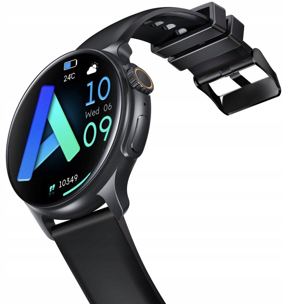 Stilo Elegance k34, black kaina ir informacija | Išmanieji laikrodžiai (smartwatch) | pigu.lt