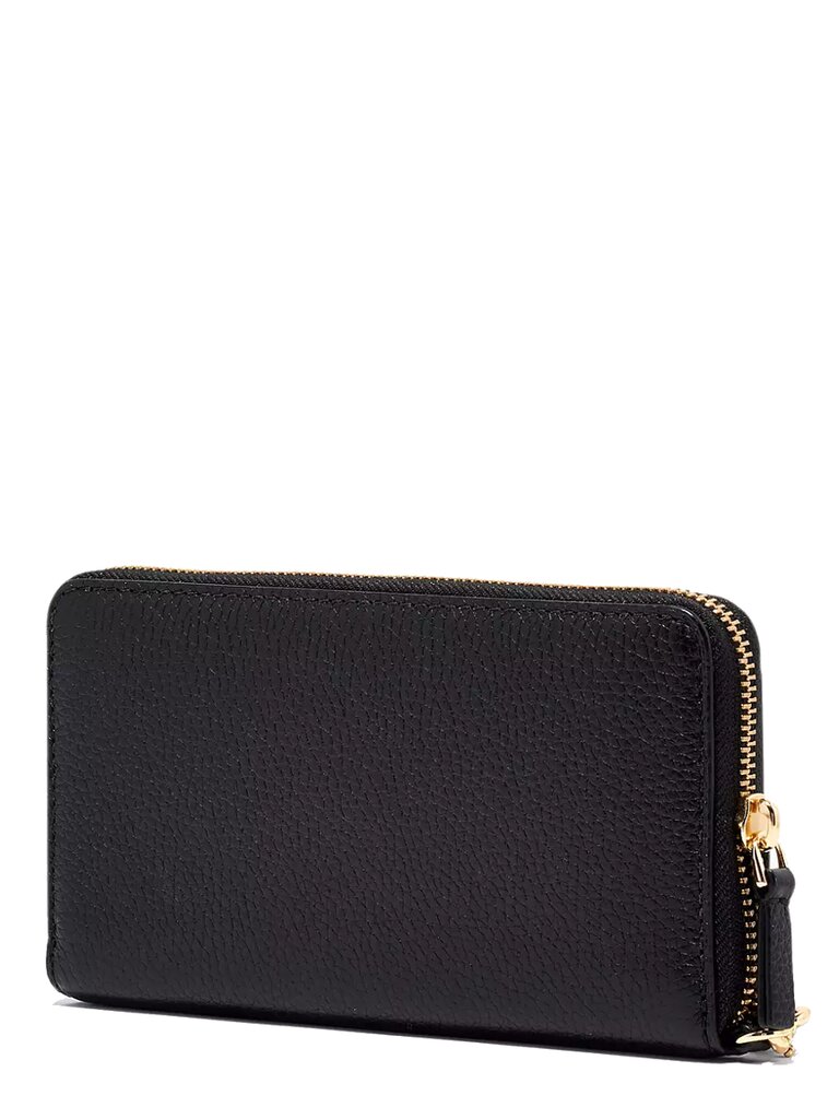 Piniginė Marc Jacobs The Continental Wristlet Black S131L01RE22-001 531262236 цена и информация | Piniginės, kortelių dėklai moterims | pigu.lt