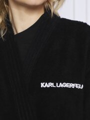 Karl Lagerfeld chalatas moterims Ikonik 2.0 545009832, juodas kaina ir informacija | Karl Lagerfeld Moterims | pigu.lt