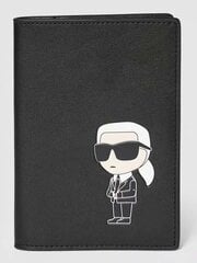 Кошелёк для кредитных карт Karl Lagerfeld K/ikonik 2.0 Leather Black цена и информация | Мужские кошельки | pigu.lt