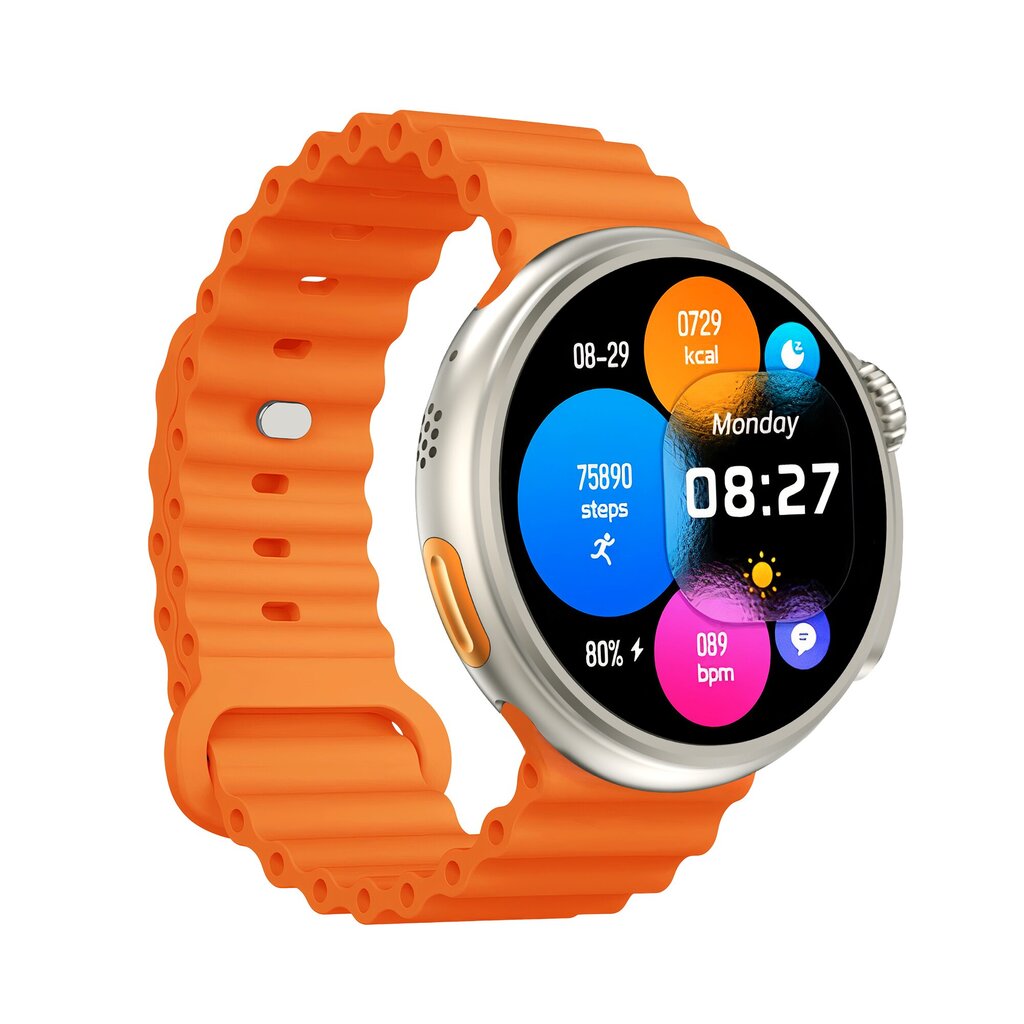 Yaxo Oxnard Lumen Orange kaina ir informacija | Išmanieji laikrodžiai (smartwatch) | pigu.lt