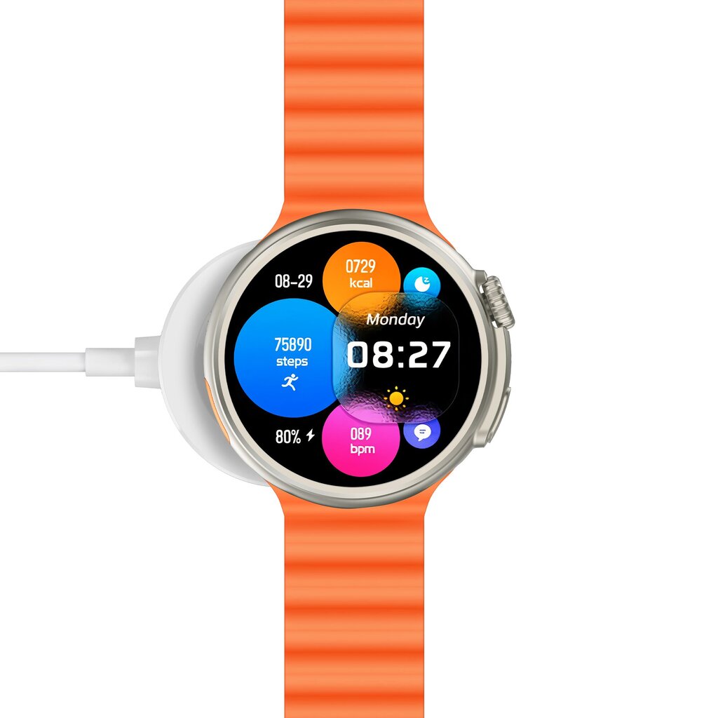 Yaxo Oxnard Lumen Orange kaina ir informacija | Išmanieji laikrodžiai (smartwatch) | pigu.lt