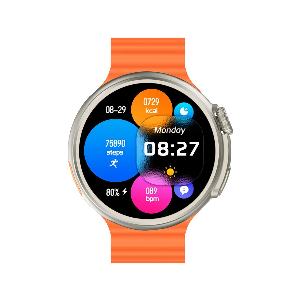 Yaxo Oxnard Lumen Orange kaina ir informacija | Išmanieji laikrodžiai (smartwatch) | pigu.lt