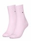 Kojinės moterims Tommy Hilfiger, rožinės, 2 poros цена и информация | Moteriškos kojinės | pigu.lt