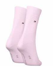Kojinės moterims Tommy Hilfiger, rožinės, 2 poros kaina ir informacija | Moteriškos kojinės | pigu.lt