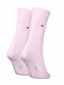Kojinės moterims Tommy Hilfiger, rožinės, 2 poros цена и информация | Moteriškos kojinės | pigu.lt