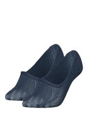 Tommy Hilfiger kojinės moterims 701223805-003, mėlynos, 2 poros kaina ir informacija | Moteriškos kojinės | pigu.lt