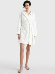 Халат Tommy Hilfiger, Lounge Hooded White цена и информация | Женские халаты | pigu.lt