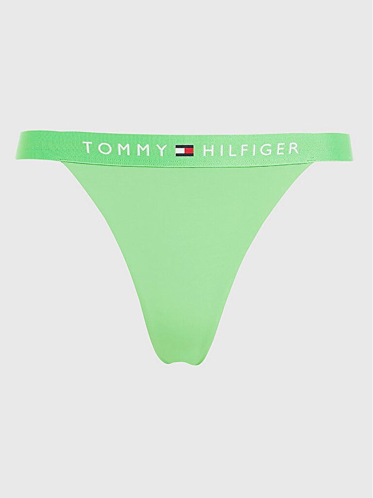 Tommy Hilfiger bikini kelnaitės moterims Wb Cheeky Spring 545663425, žalios kaina ir informacija | Maudymosi kostiumėliai | pigu.lt