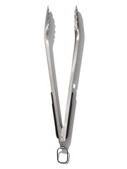 Žnyplės OXO Grilling Tongs-Euro Tag 11309000, 4.5 x 2.5 x 46cm, sidabrinės spalvos kaina ir informacija | Grilio, šašlykinių priedai ir aksesuarai | pigu.lt