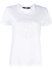 Marškinėliai moterims Karl Lagerfeld, balti kaina ir informacija | Marškinėliai moterims | pigu.lt