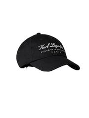 Бейсболка Karl Lagerfeld Hotel Karl Black цена и информация | Женские шапки | pigu.lt