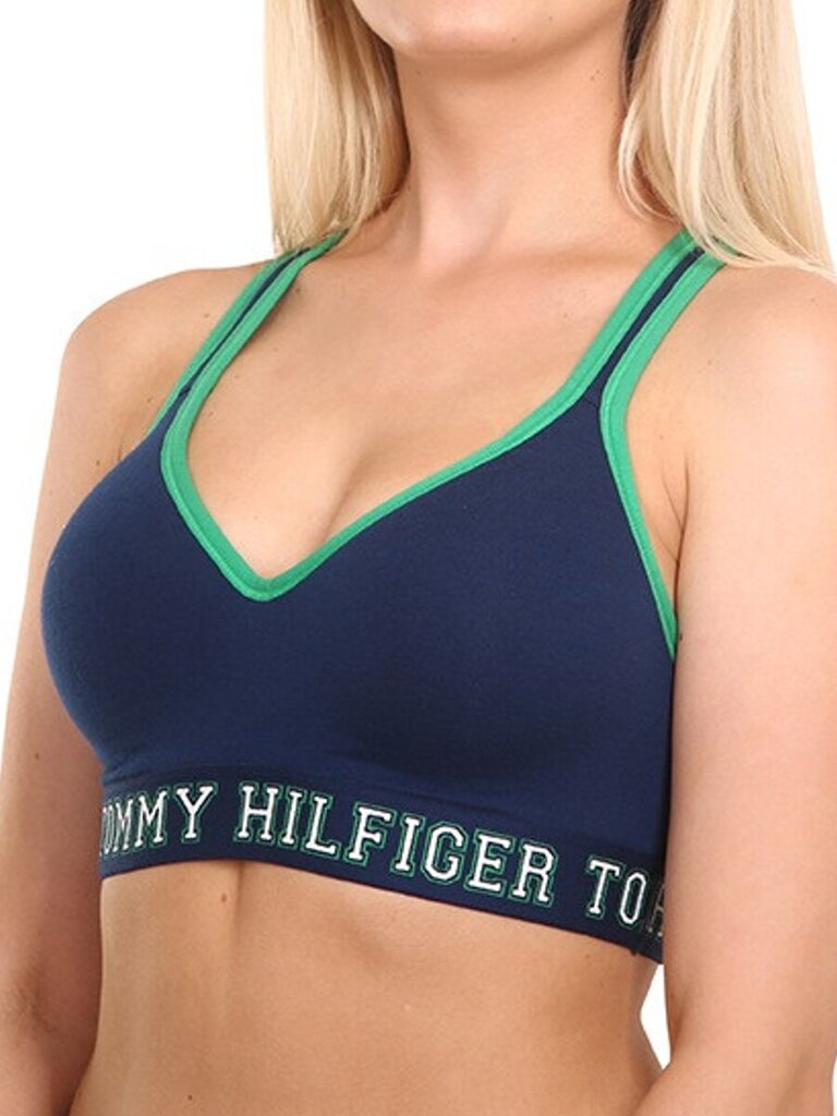 Tommy Hilfiger liemenėlė moterims LL Wireless Lift 545659716, mėlyna kaina ir informacija | Liemenėlės | pigu.lt