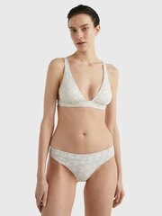 Плавки Tommy Hilfiger TH Monogram Print Bikini Monogram White цена и информация | Купальники | pigu.lt